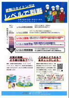 新防災気象情報（5つの危険度と情報の種類）.pdfの1ページ目のサムネイル